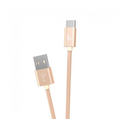 HOCO, HOCO Knitted X2 Cable USB to Type-C, , H100171-CB