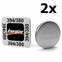 Energizer - Energizer Watch Battery 394 / 380 AG9 SR936SW 60mAh 1.55V - Button cells - BS337-CB