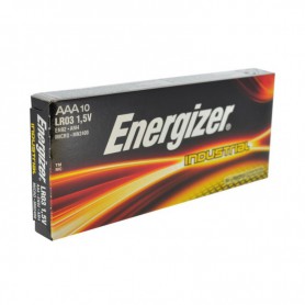 Energizer, Energizer Industrial LR03 AAA alkaline battery - 10 Pieces, Size AAA, NK431-CB