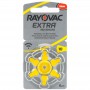 Rayovac - Rayovac Extra Advanced 10MF Hg 0% Hearing Aid Battery 1.45V - Hearing batteries - BS264-CB