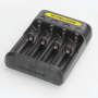 NITECORE, NITECORE Q4 4-Bay 2A Quick Battery Charger for Li-ion IMR, Battery chargers, MF004-CB