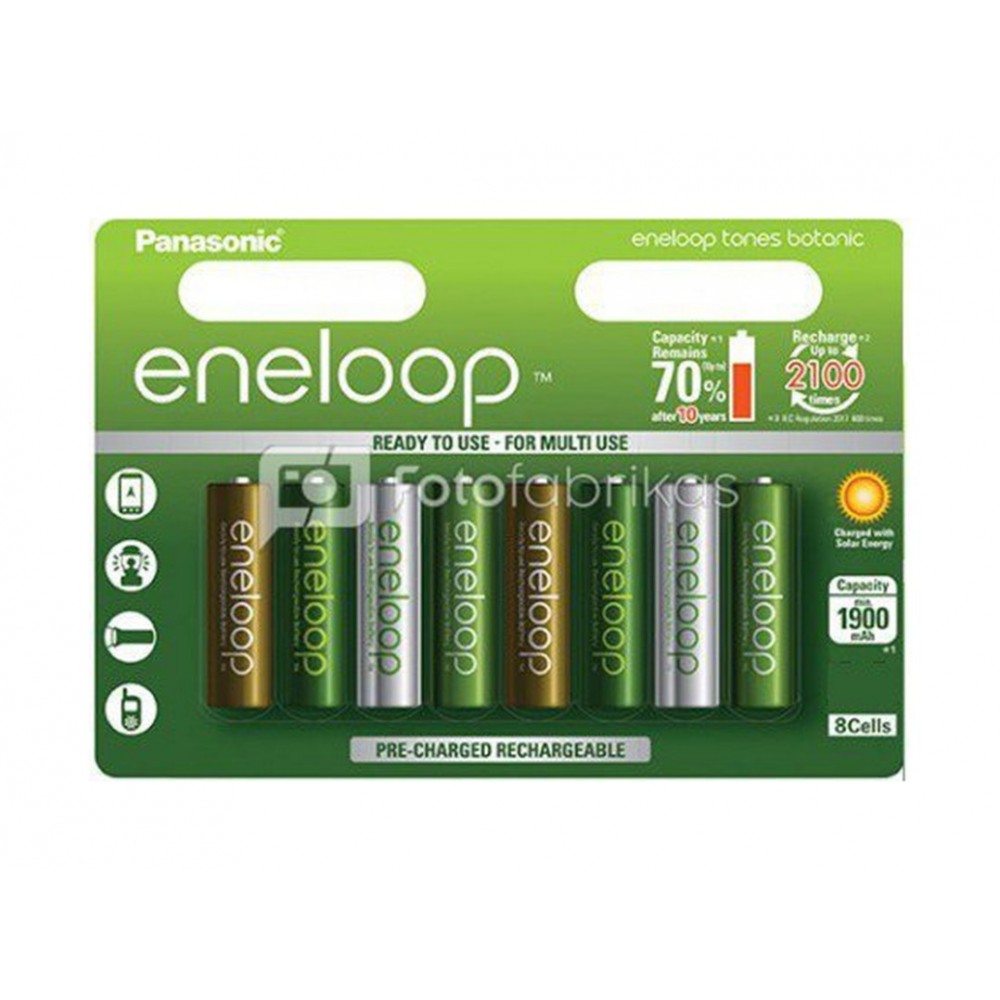 1,2V Min.750mAh 8x PANASONIC ENELOOP AAA BK-4MCCE AKKU ACCU BATTERY ...