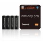 Eneloop - Panasonic eneloop PRO Sliding AA R6 2550mAh 1.2V Rechargeable Battery - Size AA - NK437-CB