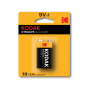 Kodak - Kodak XTRALIFE Alkaline 6LR61 9V battery - Other formats - BS410-CB