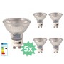 Calex - 6W GU10 Calex Warm White COB LED 240V 430lm 2700K - Dimmable - GU10 LED - CA0995-CB