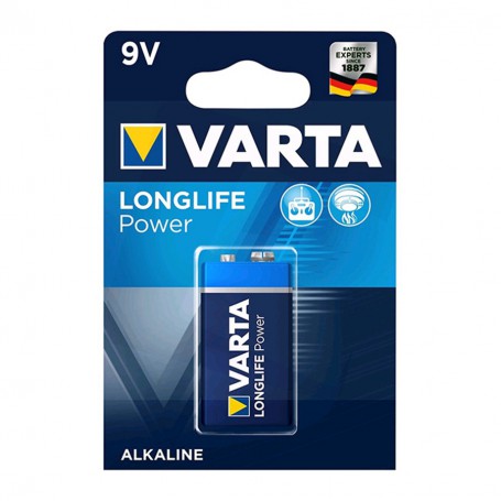 Varta - Varta Longlife Power 9V / E-Block / 6LP3146 Alkaline battery - Other formats - BS259-CB