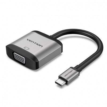 Vention, USB-C to VGA Adapter with Full HD output 1080P, , V108