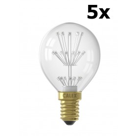 Calex - Pearl LED ball lamp E14 70lm 240V 1W 2100 K. - E14 LED - CA0194-CB