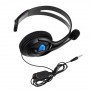 Oem, Gaming Headset 3.5mm single headphone with microphone wired for Sony PS4, PlayStation 4, AL1094