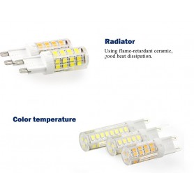 Oem - G9 5W Warm White SMD2835 LED Lamp - Not dimmable - G9 LED - AL228-CB