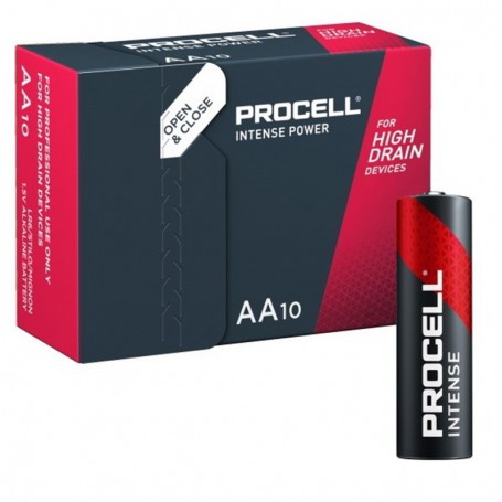 Duracell, PROCELL INTENSE POWER (Duracell Industrial) AA LR6 1.5V 3112mAh, Size AA, BS470