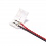 Oem, 10mm 2 Pin Single Color LED Strip Click to Click 15cm Connector Cable Wire, LED connectors, LSCC05