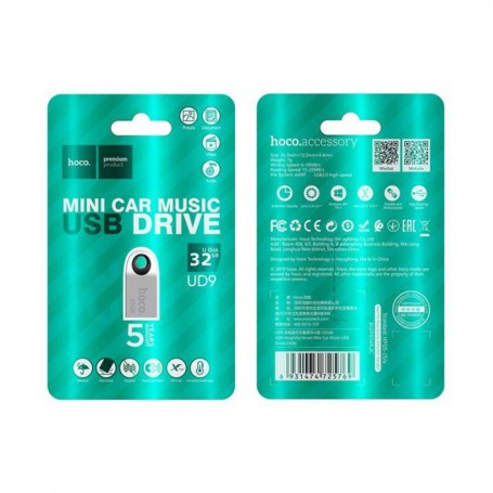 HOCO - Hoco UD9 USB flash Mini Premium Drive Stick Memory - SD and USB Memory - H101349-CB