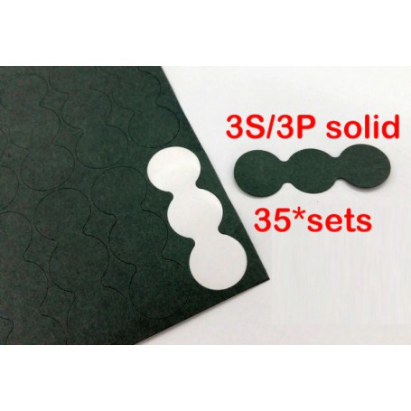 Oem, 18650 3S/3P Insulation paper Gasket Battery Pack Cell Insulating Glue Patch Insulation pads, Battery accessories, AL1097...