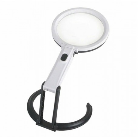 Oem, Dual-purpose Magnifying Table Lamp - Magnifier Glass Lens Loupe with 12x Power LED, Magnifiers microscopes, AL1101-00