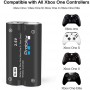 Oem, Charger + 2 2200mAh batteries for XBOX One One X One S Elite, Xbox One, AL1123-XB1