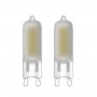 Calex - 2x CALEX G9 2W COB LED 220-240V 200LM 4000K COOL WHITE - G9 LED - CA-473851-CB