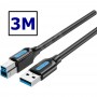 Vention, VENTION USB 3.0 A Male to B Male cable, USB 3.0 cables, VENT-2022-CB