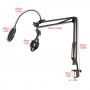 Oem, Multifunction PMP-52O Microphone Stand With LED Light, Phone holder and POP-Filter, , AL235-100