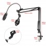 Oem, Multifunction PMP-52O Microphone Stand With LED Light, Phone holder and POP-Filter, , AL235-100