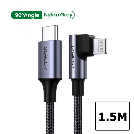 UGREEN, UGREEN Lightning to USB C / USB-C / USB Type C Male, USB adapters, UG-60763-CB