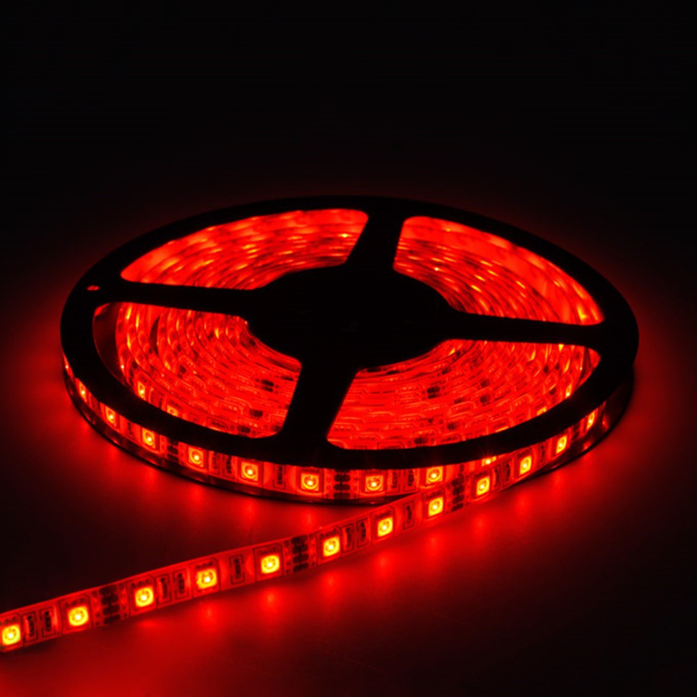 Red 12V LED Strip 60LED IP20 SMD3528 di fronte a LED Strips