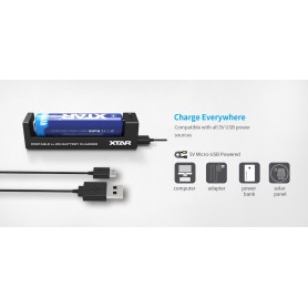 XTAR - XTAR MC1 USB battery charger - Battery chargers - NK196