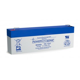 POWER SONIC 12V 2.1Ah F1 PS-1221 Rechargeable Lead-acid Battery