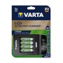 Varta - Varta AA AAA LCD Ultra Fast 4-Bay charger including 4x 2100mAh AA batteries - Battery chargers - BS515