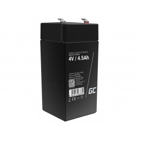 Green Cell - Green Cell 4V 4.5Ah 4500mAh VRLA AGM Battery - Battery Lead-acid  - GC356-AGM36