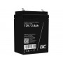 Green Cell - Green Cell 12V 2.8Ah 2800mAh VRLA AGM Battery - Battery Lead-acid  - GC358-AGM42