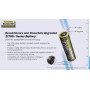 NITECORE, Nitecore NL2142LTHPi 4200mAh 15A 21700 specially for Cold Weather Low Temperature, Other formats, MF020