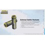 NITECORE, Nitecore NL2142LTHPi 4200mAh 15A 21700 specially for Cold Weather Low Temperature, Other formats, MF020