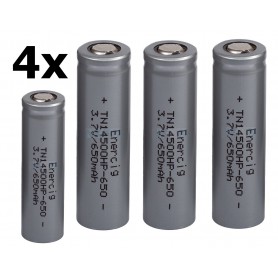 Enercig - Rechargeable battery Enercig 14500 650mAh - 13A Li-ion - Other formats - NK371-CB