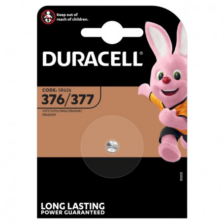 Duracell, Duracell 377-376 / G4 / SR626SW button battery, Button cells, BS086-CB