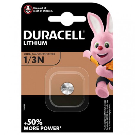 Duracell, Duracell CR1/3 / 1/3N / 2L76 / DL1/3N / CR11108 / 2LR76 3V lithium battery, Button cells, BS305-CB