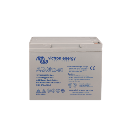 Victron energy, Victron 12V 60Ah (C20) AGM Super Cycle Battery M5, Battery Lead-acid , SL432