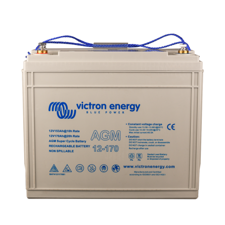 Victron energy, Victron 12V 170Ah (C20) AGM Super Cycle Battery M8, Battery Lead-acid , SL435