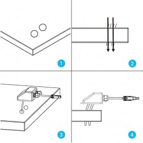 Oem, Roof duct For Solar panel cables for Caravan, Camper and Boats Single and Double way Black or White, , AL1143-CB