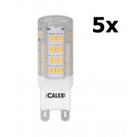 Calex - LED G9 240V 3,5W 320LM 4000K Clear Lens Cool White CA030 - G9 LED - CA030-CB