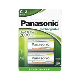 GP - Panasonic C 2.800 mAh Rechargeable - Size C D and XL - BS517-2800R-CB