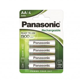 GP - Panasonic Rechargeable AA 1900 mAh - Size C D and XL - BS524-1900-CB