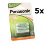 GP - Panasonic Rechargeable AAA 750 mAh - Size C D and XL - BS522-750-CB