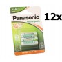 GP - Panasonic Rechargeable AAA 750 mAh - Size C D and XL - BS522-750-CB