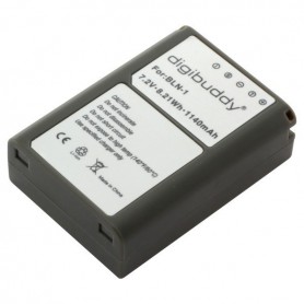 Battery for Olympus BLN-1 1140mAh