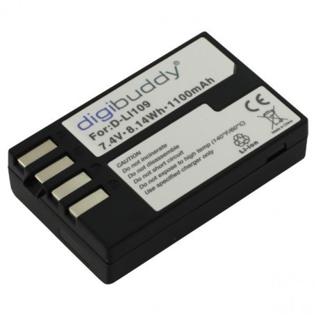 digibuddy, Battery for Pentax D-Li109 2100mAh ON2697, , ON2697