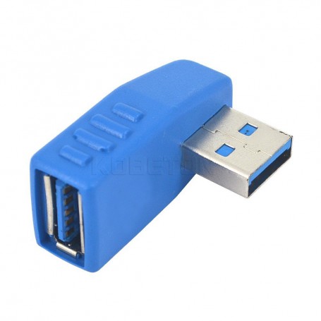 Oem, USB 3.0 Type A Adapter Male to Female Left Angled AL661, , AL661