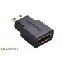 UGREEN, Mini-HDMI Male to HDMI Female Straight Adapter UG050, , UG050