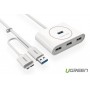 UGREEN, USB 3.0 HUB 4 port with OTG Function, , UG128-CB