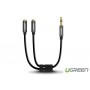 UGREEN - Premium 3.5mm Aux Stereo Audio Splitter Cable UG172 - Audio cables - UG172